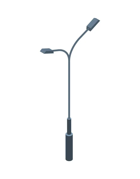 Road Lamp Post Composition — Stockvector