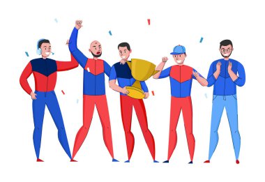 Kazanan Siber Spor Takımı Kompozisyonu