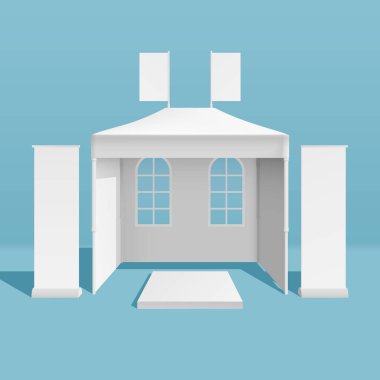 Promosyon Çadırı İllüstrasyonu