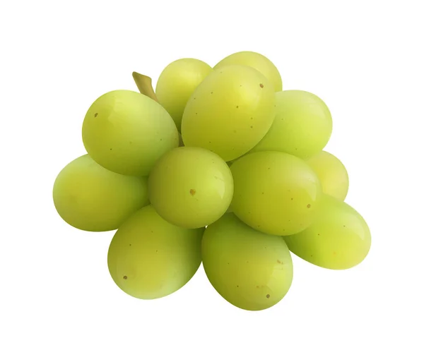 Composição Realista do Bunch das Uvas — Vetor de Stock