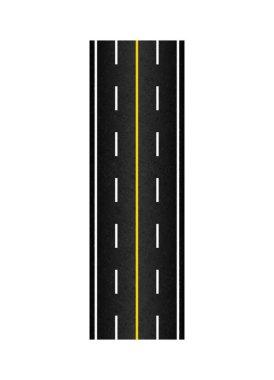 Üst Görünüm Yol Kompozisyonu