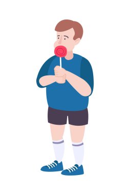 Lolipop Kompozisyonu Olan Çocuk