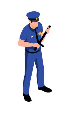 Hapishane Muhafızları Baton Kompozisyonu