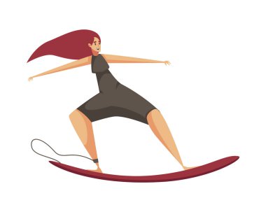 Kadın Sörf Kurulu Kompozisyonu