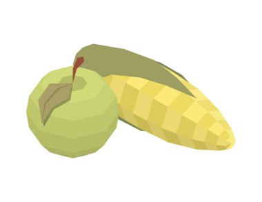 Boş arkaplan çizimi üzerine izole edilmiş bilim görüntüsü ile genetik izometrik bileşim