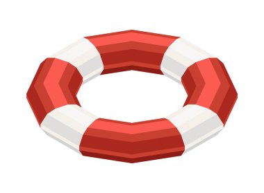 Plaj cankurtaranları izometrik bileşimi ile su yaşamının izole edilmiş görüntüsü aksesuar illüstrasyonunu koruyor