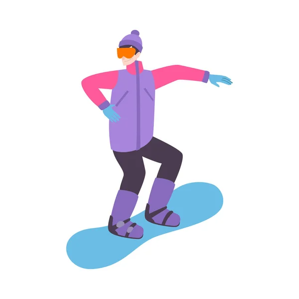 Street Sport People Flat Composition Isolated Doodle Character Person Performing — Stock vektor