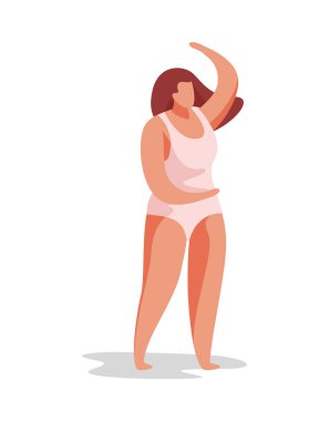 Yaz partisi düz kompozisyonu ve izole edilmiş insan karakteri mevsimsel tatil aktiviteleri vektör illüstrasyonu sırasında