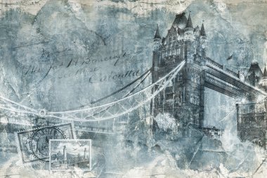 Tower bridge Londra Dijital sanat