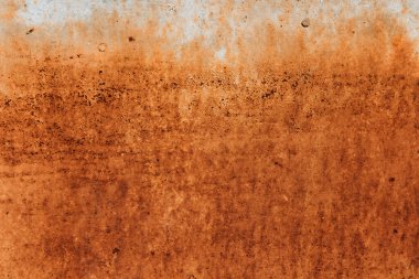 Eski metal panel. Paslı metal dokusu. Arkaplan.