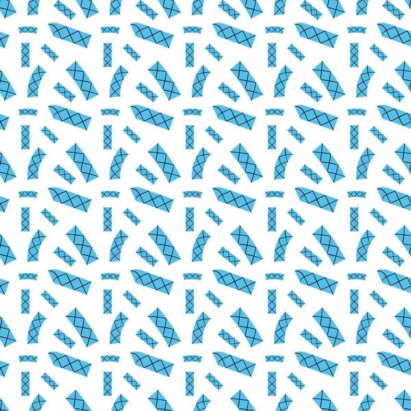 Zökkenőmentes Háttér Kék Csíkok Design Textúrája Illusztráció — Stock Fotó