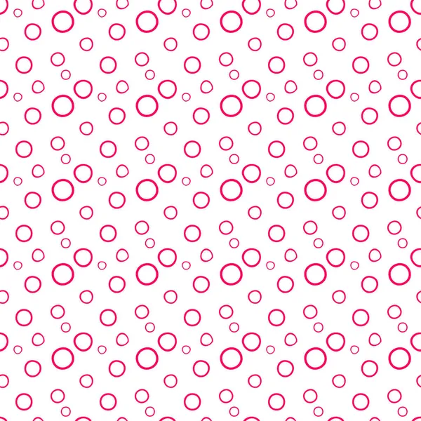 Naadloze Achtergrond Roze Cirkels Textuur Voor Design Illustratie — Stockfoto