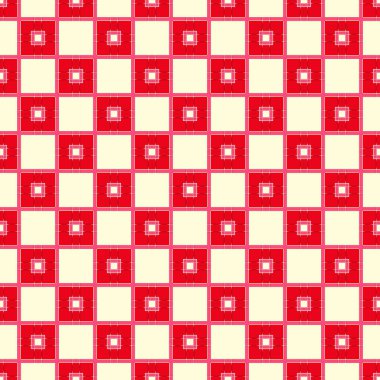 Kusursuz bir arka plan, kırmızı kare. Tasarım için doku. Görüntü.