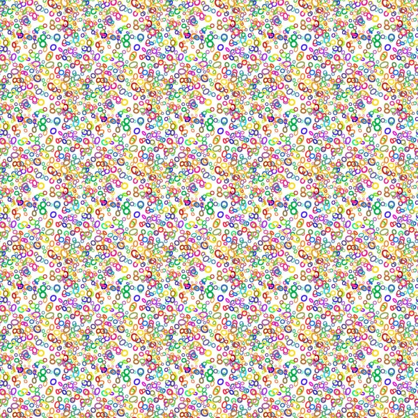 Sömlöst Mönster Flerfärgade Cirklar Abstraktion För Bakgrunder Och Texturer Illustration — Stockfoto