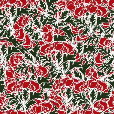 Kusursuz bir arka plan, soyut haşhaş. Tasarım için doku. Görüntü.