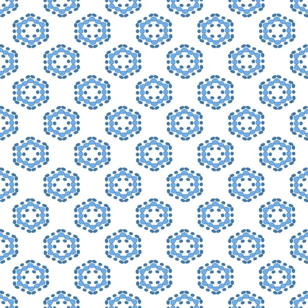 Fundo Sem Emenda Padrão Azul Textura Para Design Ilustração — Fotografia de Stock