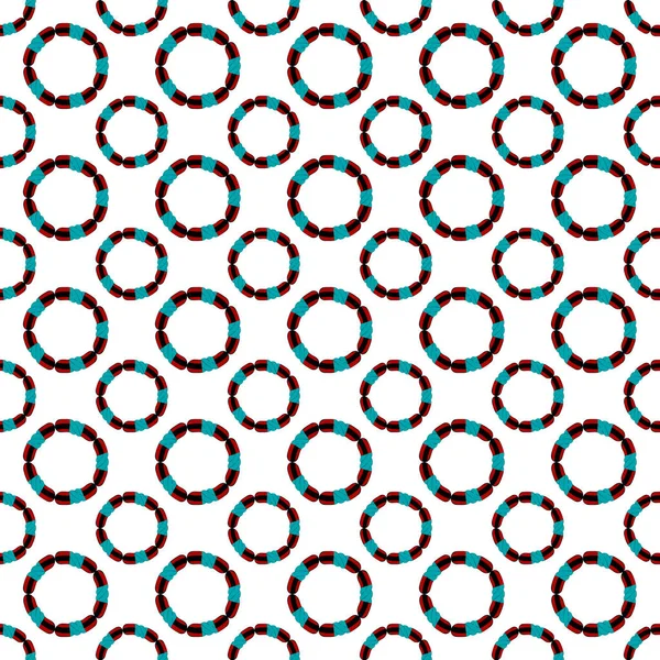 Sömlös Bakgrund Röd Cirkel Konsistens För Design Illustration — Stockfoto
