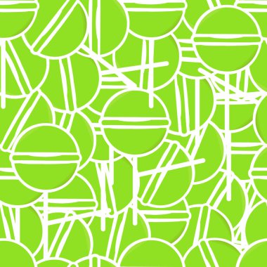 Kusursuz bir arka plan, lolipop soyutlaması. Tasarım için kusursuz dokular. Görüntü.