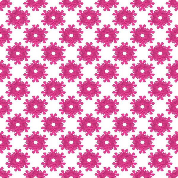 Naadloze Achtergrond Roze Ornament Textuur Voor Design Illustratie — Stockfoto