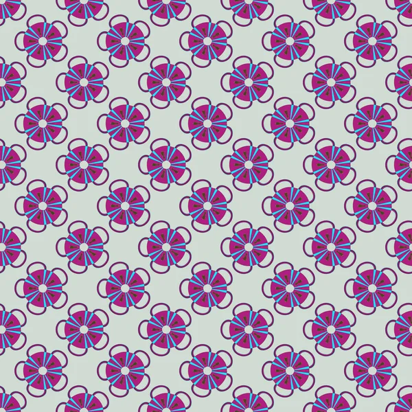 Naadloze Achtergrond Bloemenpatroon Textuur Voor Design Illustratie — Stockfoto