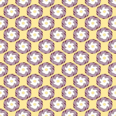 Kusursuz bir arka plan, çember soyutlaması. Tasarım için kusursuz dokular. Görüntü.