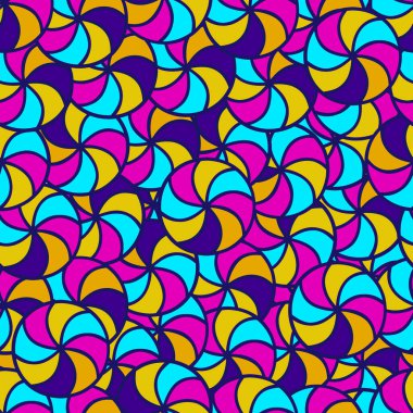 Kusursuz bir arkaplan, parlak renklerde soyutlama. Tasarım için kusursuz dokular. Görüntü.