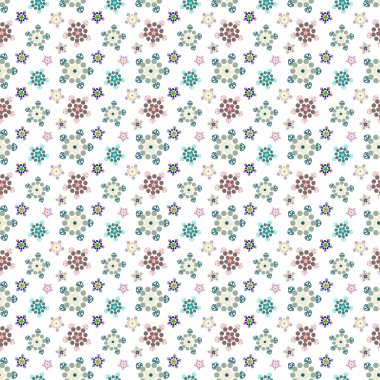 Seamless background, colored ornament. Texture for design. Illustration.