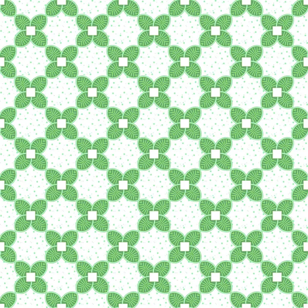 Seamless Background Green Flower Texture Design Illustration — Stock Photo, Image