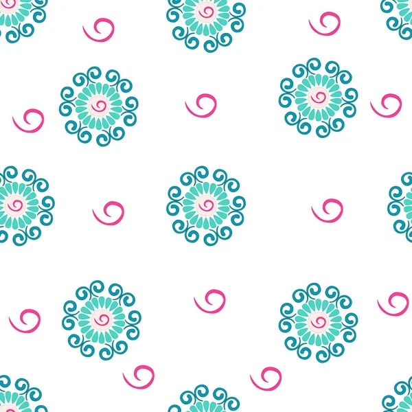 Fundo Sem Emenda Padrão Espiral Textura Para Design Ilustração — Fotografia de Stock