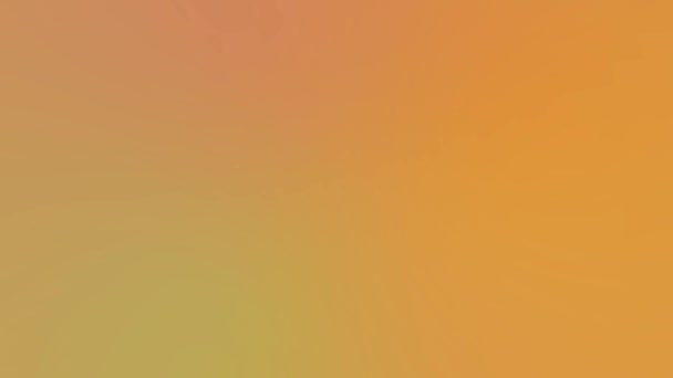 Неоновый красочный абстрактный движущийся градиент. Плавные цветовые переходы. Желтый оранжевый цвет — стоковое видео