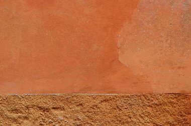 turuncu duvar arka plan - dokulu çimento