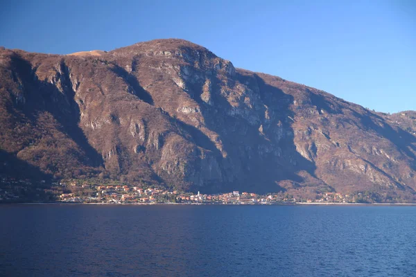 Légende Oliveto Lario Des Alpes Dessus Prise Abbadia Lariana Sur — Photo