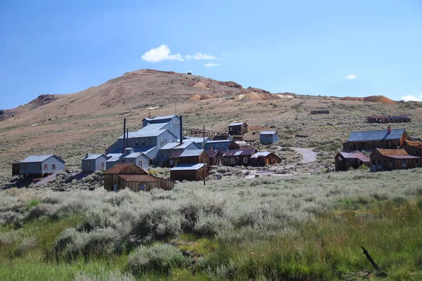 Site Minier Abandonné Ville Fantôme Bodie Dans Désert Nevada — Photo