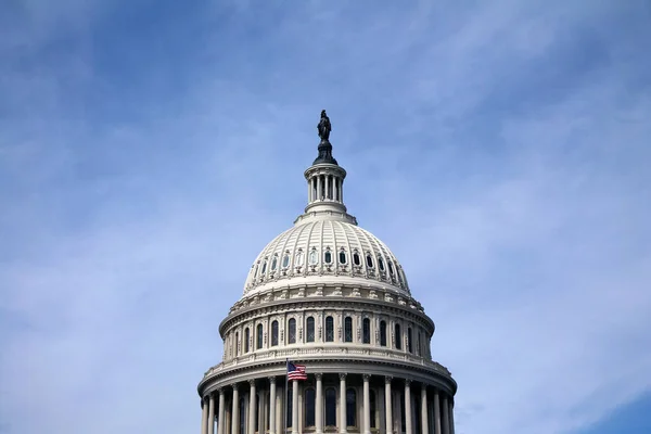 Den Enorma Kupolen Usa Capitol Washington District Columbia — Stockfoto