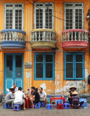 sokak sahne, hanoi