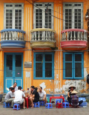 Street Scene, Hanoi clipart