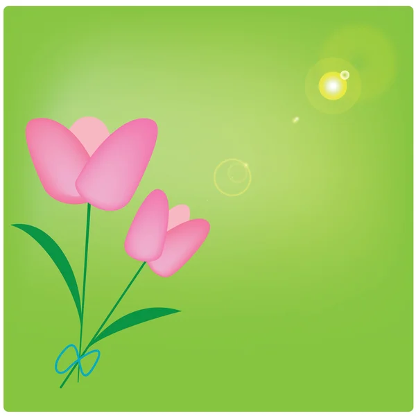 Tulips — Stock Vector