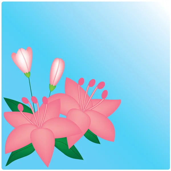 Flores — Vector de stock