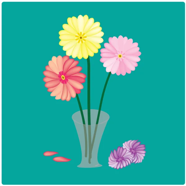 Flores — Vector de stock