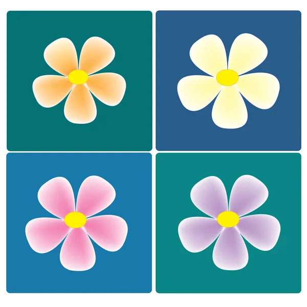 Flores — Archivo Imágenes Vectoriales