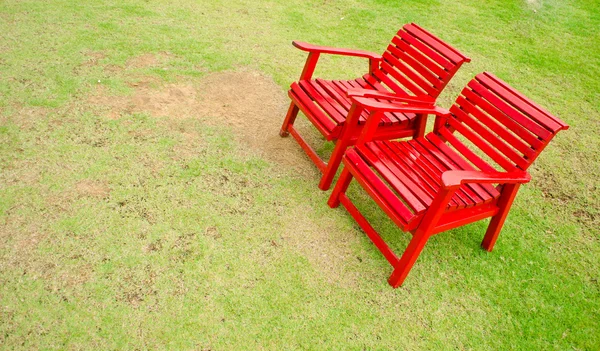 Red armchair — Stock Photo, Image