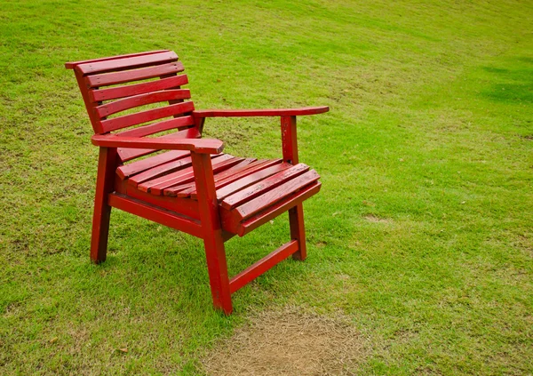 Fauteuil rouge — Photo