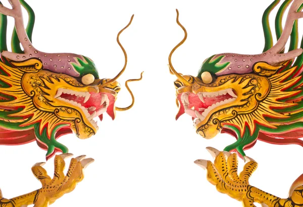 Two Chinese dragons — Stock Photo, Image