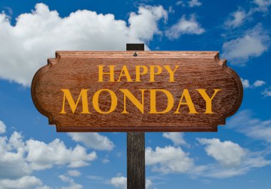 Teak ahşap işareti 