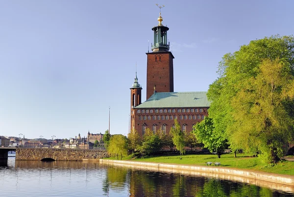 Stockholm city hall — Stock Photo, Image