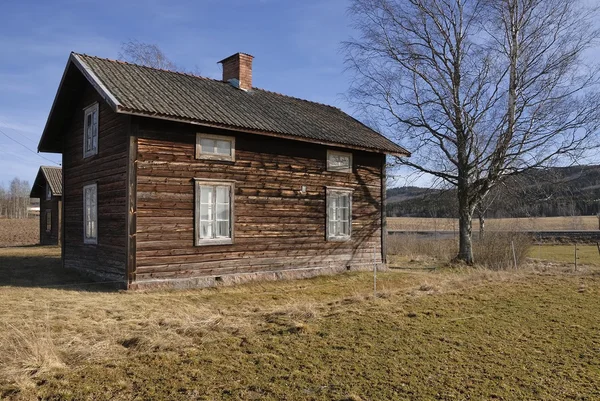 Traditional log cabin — Stock Photo, Image