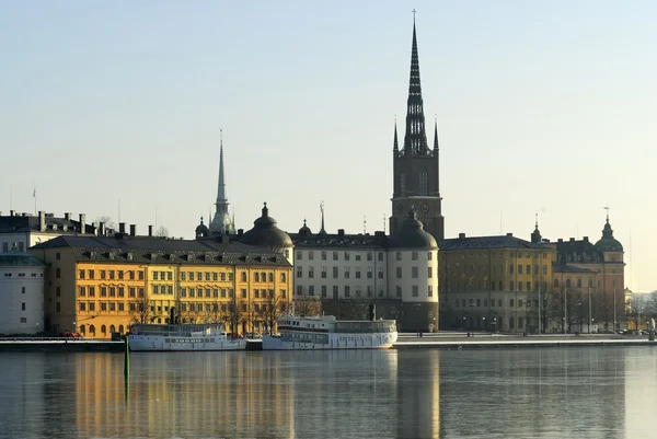 Riddarholmen in zentraler stockholm — Stockfoto