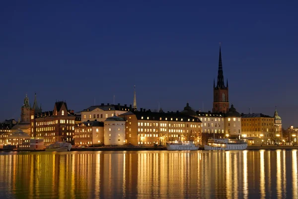 Riddarholmen en Estocolmo central —  Fotos de Stock