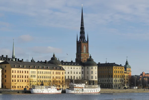 Riddarholmen in central Stockholm — Stock Photo, Image