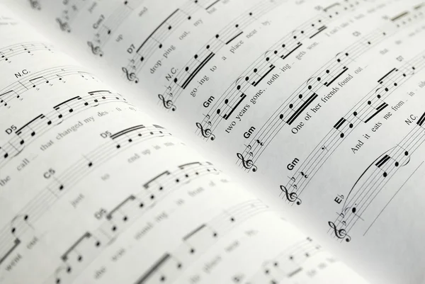 Sheet Music Stock Picture